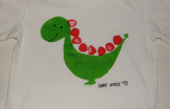 camiseta dragón sant jordi